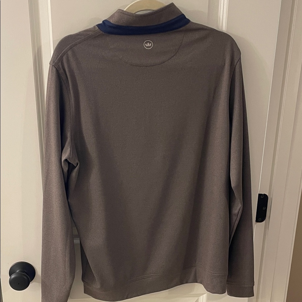 Men's Peter Millar Mackay Performance Quarter-Zip - Picture 4 of 6